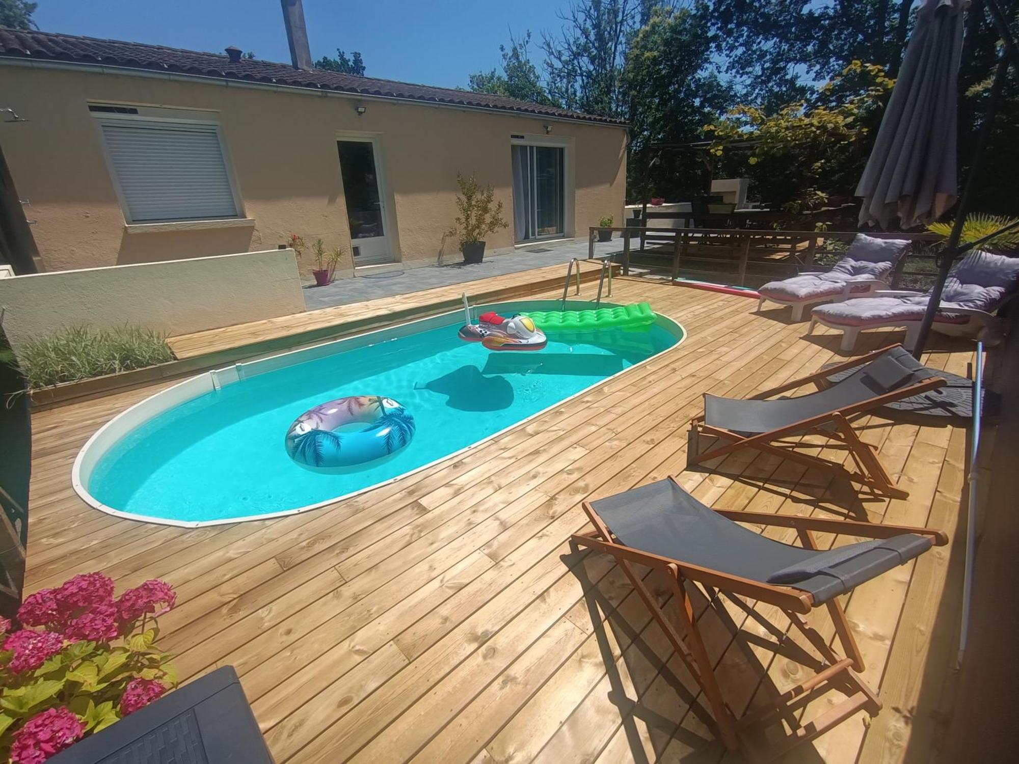 Maison A La Campagne Biras Bagian luar foto