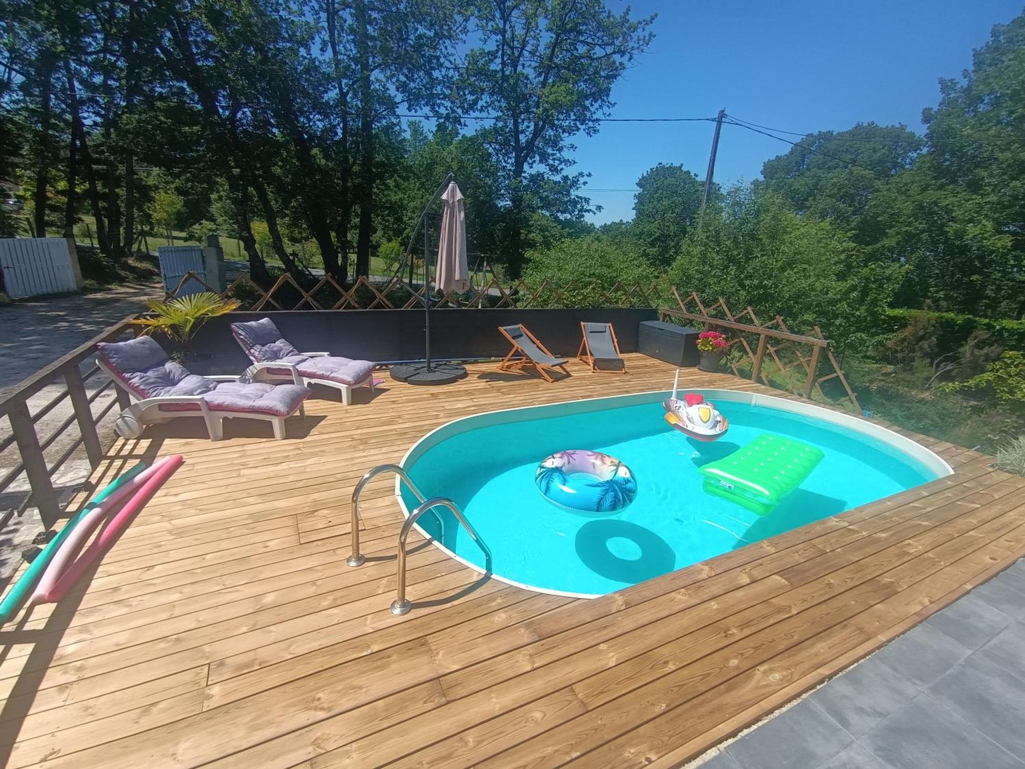 Maison A La Campagne Biras Bagian luar foto